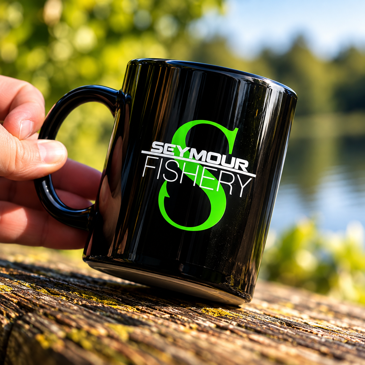 Seymour Fishery Mug | All Black