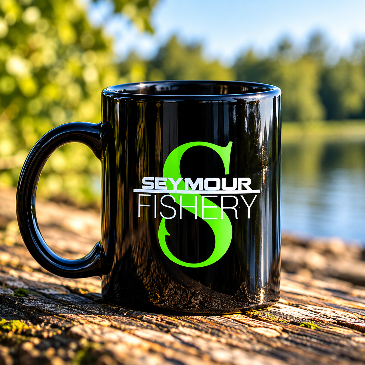 Seymour Fishery Mug | All Black - Image 2