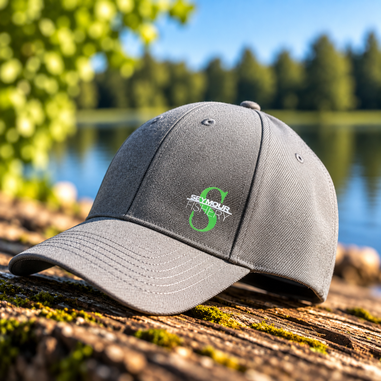 Seymour Fishery Baseball Cap | Heather Grey