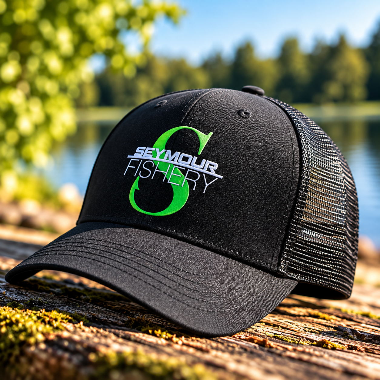 Seymour Fishery Trucker Cap | Black